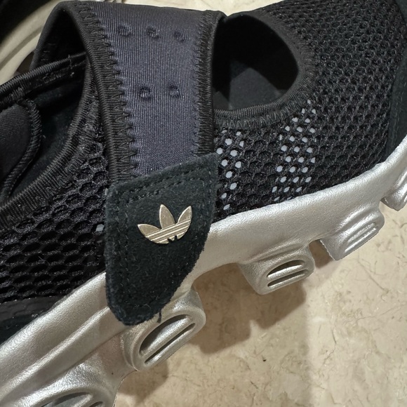 Adidas Adifom Megajane Black Mesh Mary Jane Sneakers - Picture 4 of 7